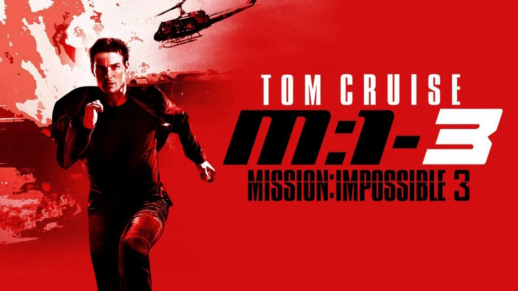 Title art for the third Mission: Impossible movie, Mission: Impossible III.