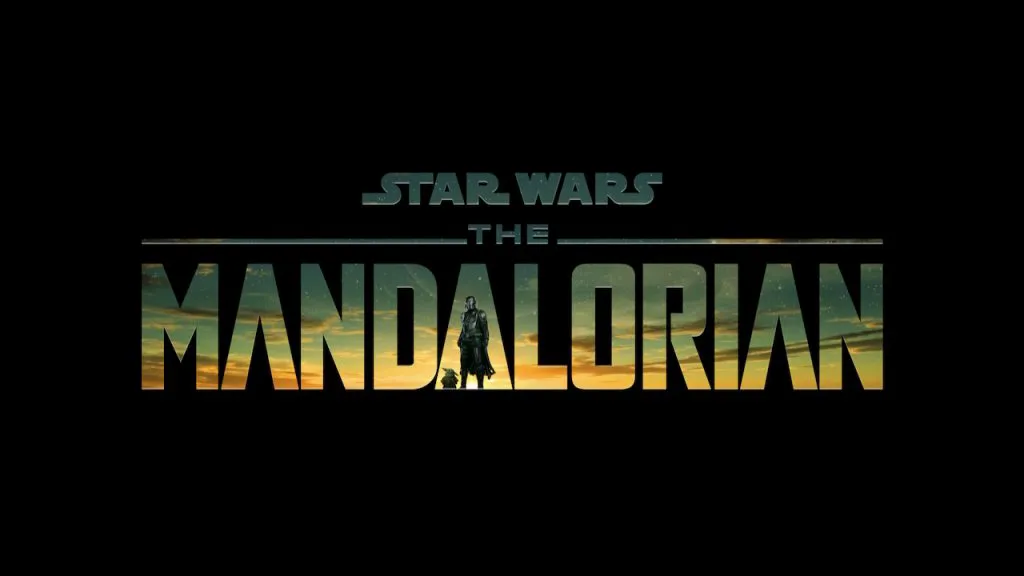 Title art for the Disney+ Original Star Wars series, The Mandalorian.