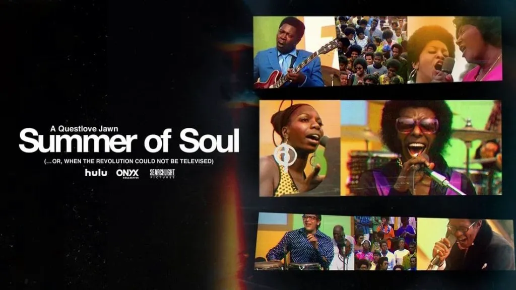 Title art for the Hulu Original documentary, Summer of Soul.