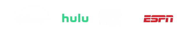 Disney+, Hulu, HBO Max, ESPN Logo