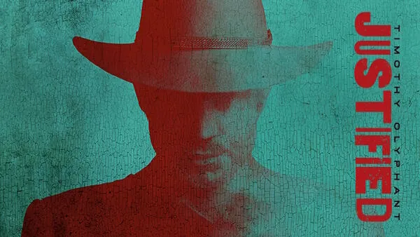 Title art for the Western show, Justified.