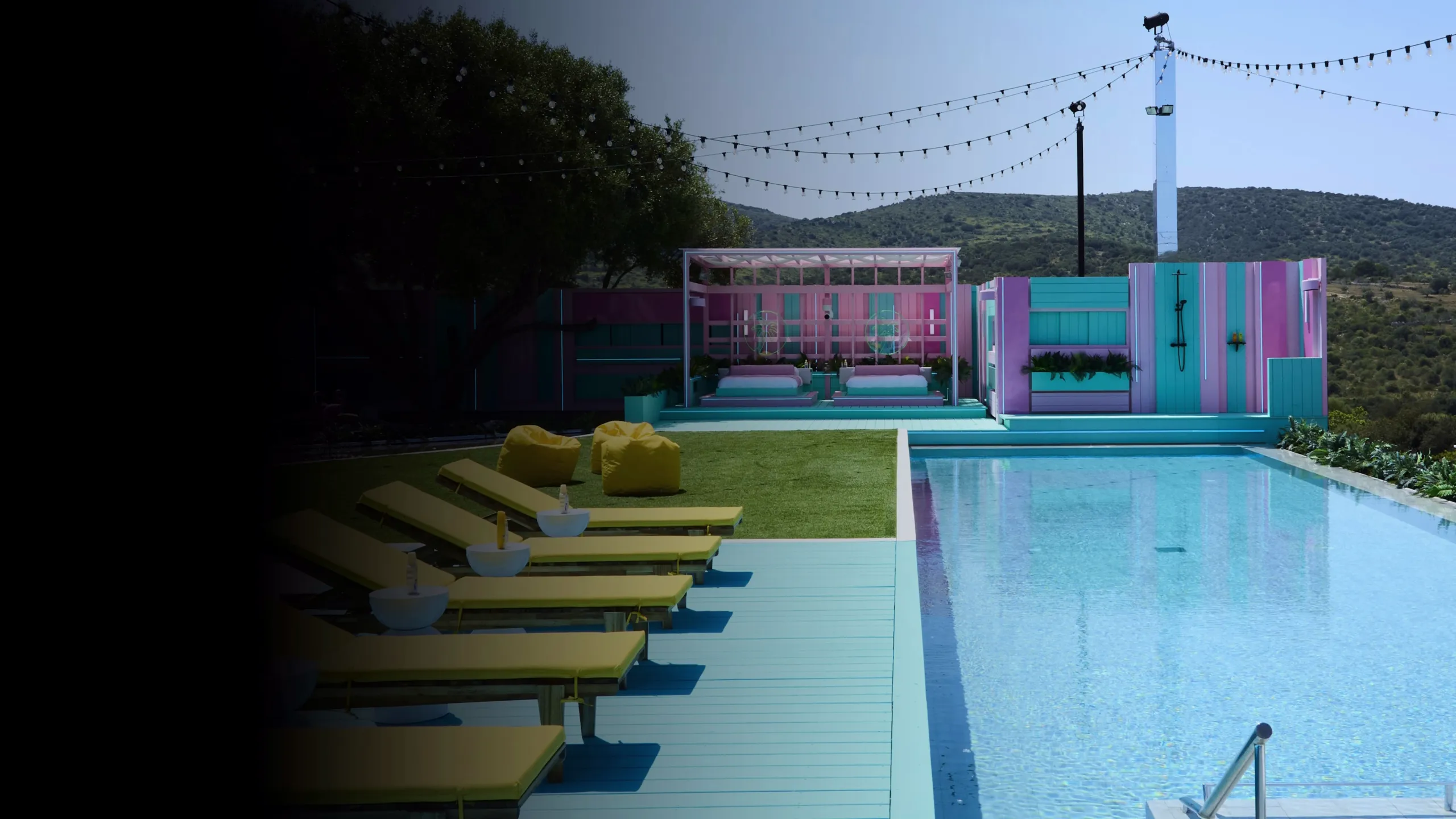 Scene from Love Island