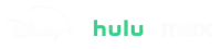 Disney plus, Hulu, and MAX bundle logos