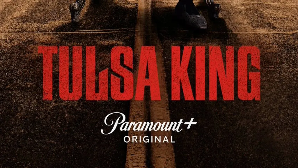 Title art for the Taylor Sheridan show, Tulsa King.