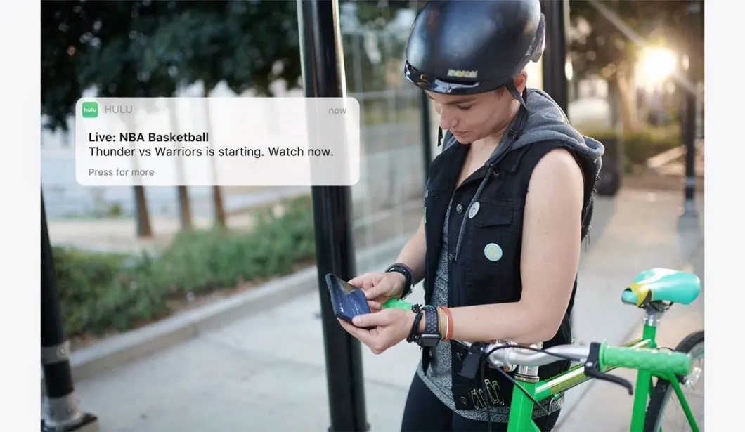 Get game-time alerts