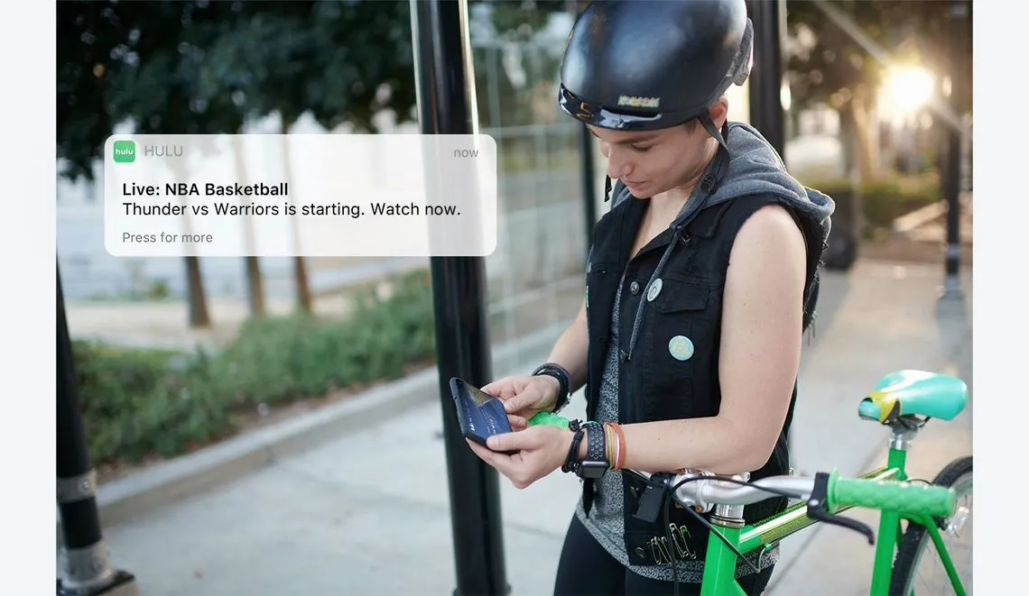 Get game-time alerts