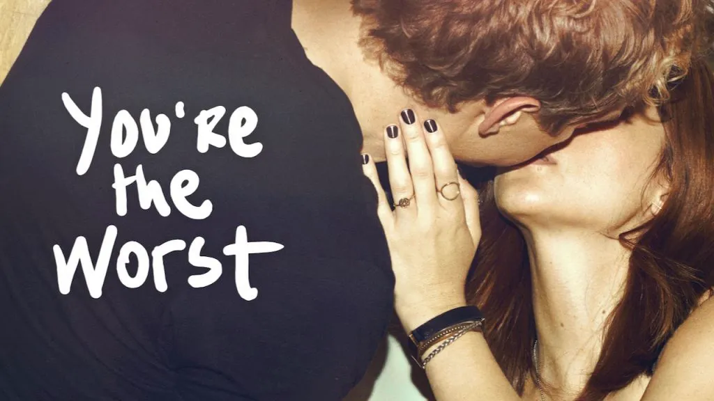 Title art for the dark comedy series, You’re the Worst.