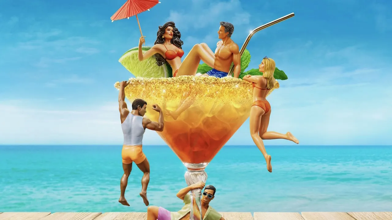 A promotional image for Bachelor in Paradise.