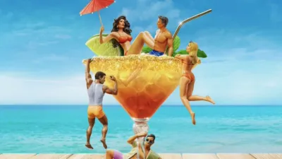 A promotional image for Bachelor in Paradise.