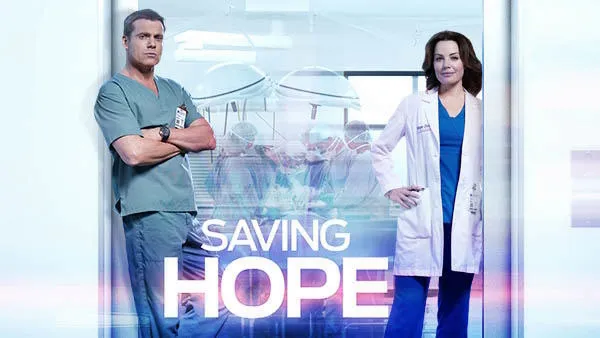 Title art for the medical drama series, Saving Hope.