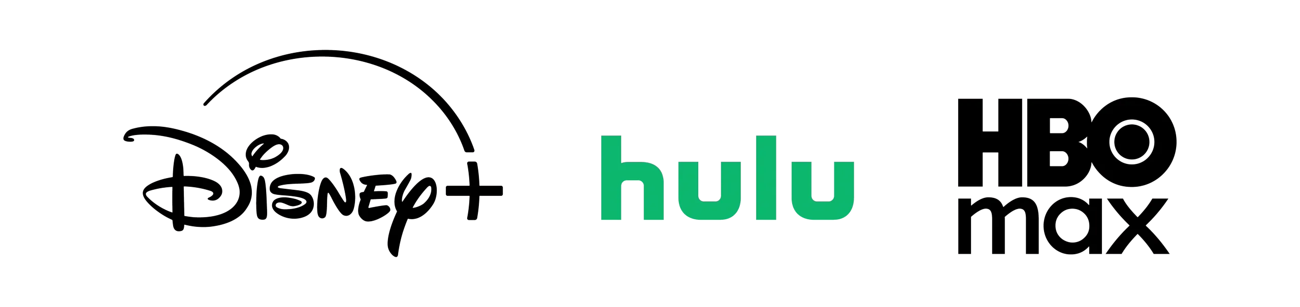 Disney+, Hulu, HBO Max Bundle Logo