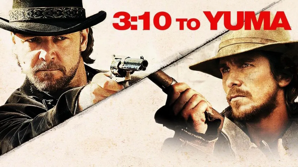 Title art for the Western movie, 3:10 to Yuma.