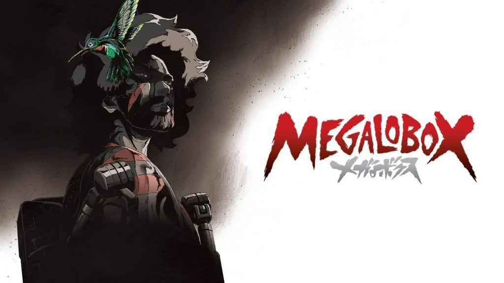 Title art for the anime series Megalobox.