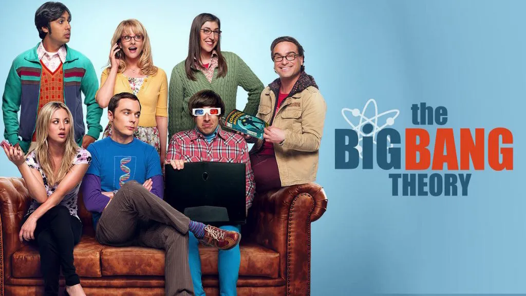 Title art for the comfort show, Big Bang Theory.