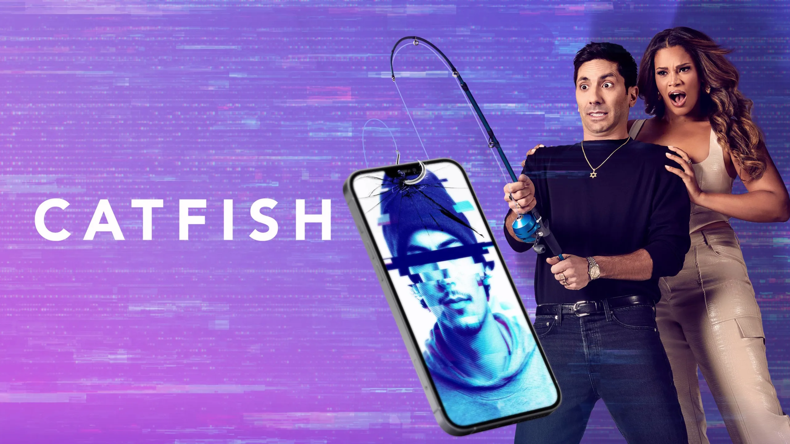 Title art for the reality TV show Catfish.