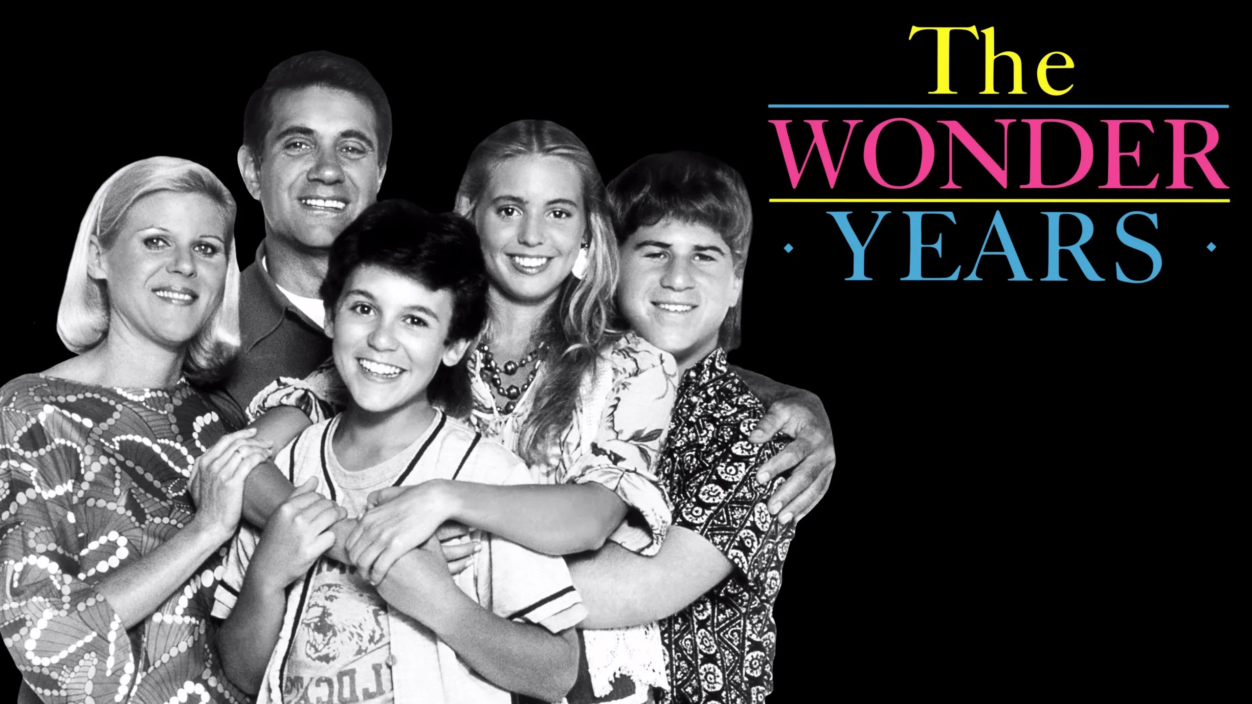 Title art for the ’80s TV show The Wonder Years.