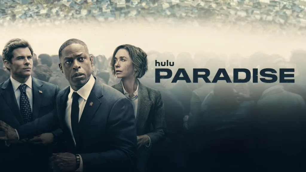 Title art for the new Hulu Original series, Paradise.