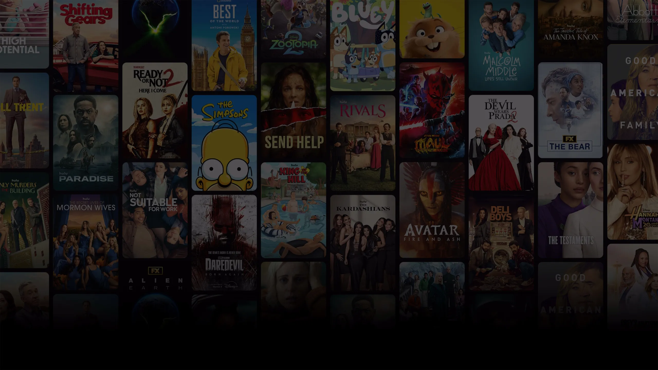 Disney+ and Hulu Shows