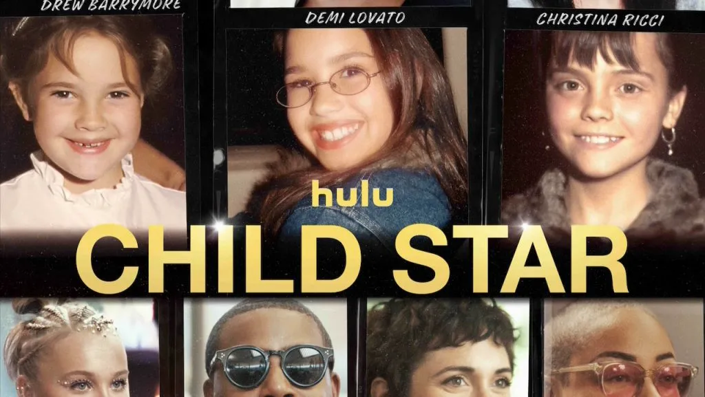 Title art for the Hulu documentary, Child Star. 