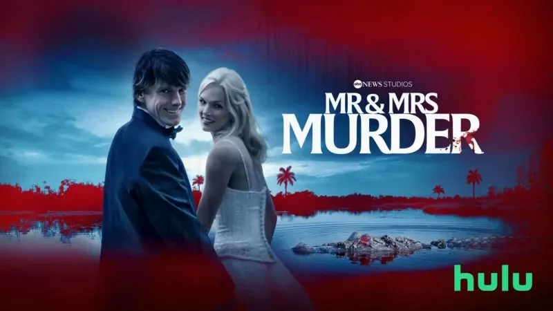 Title art for the true crime docuseries Mr. & Mrs. Murder.