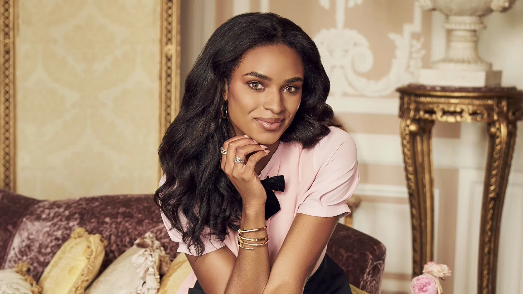 A headshot of server Keviah for Season 3 of Vanderpump Villa.