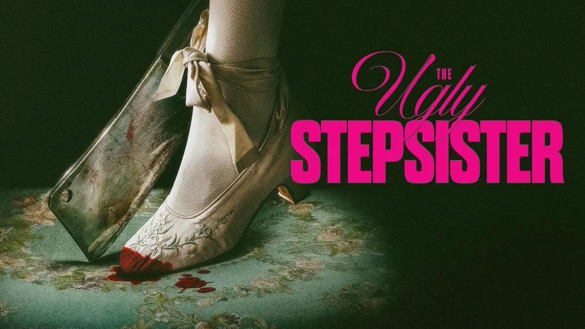 Title art for the Oscar-nominated movie The Ugly Stepsister.