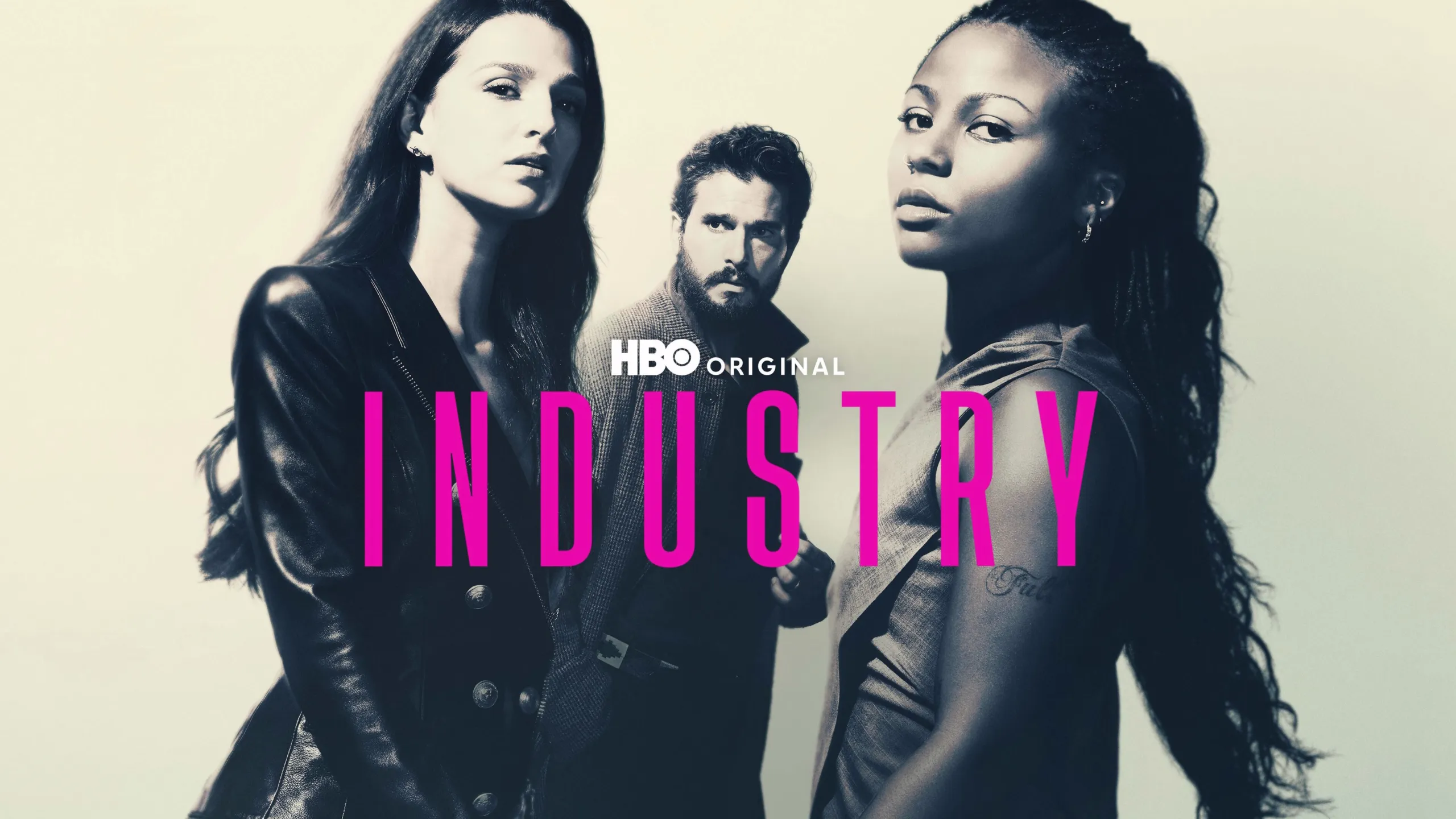 Title art for the show Industry.