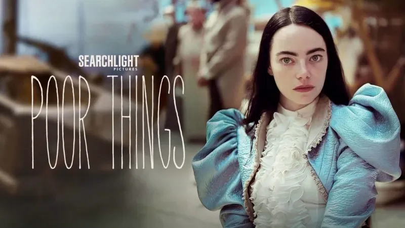 Title art for the Oscar-winning movie Poor Things.