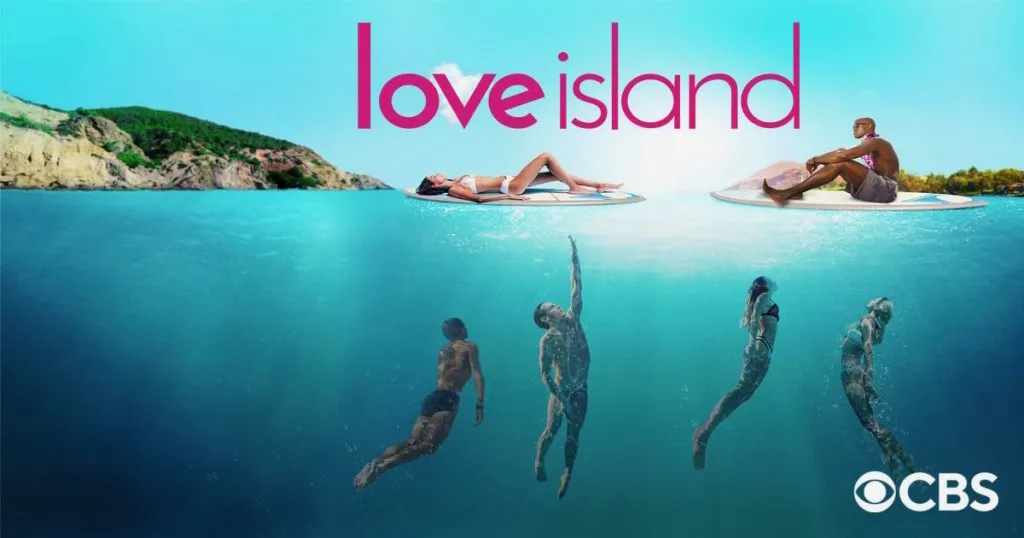 Title image for Love Island (USA), streaming on Hulu.