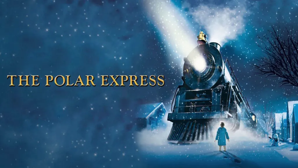Title art for the classic Christmas film the Polar Express.