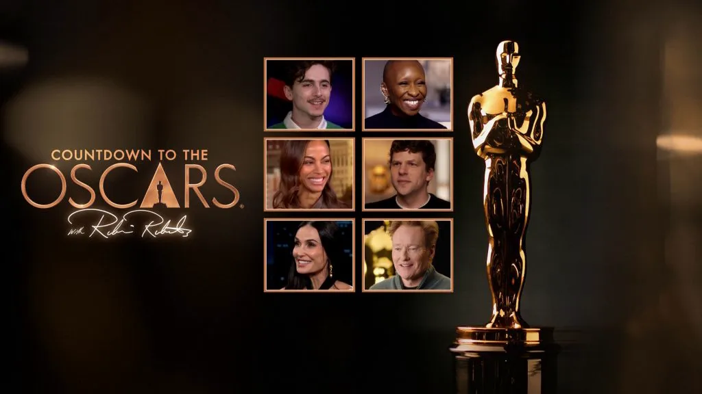 Title art for Countdown to the Oscars With Robin Roberts: A Special Edition of 20/20 on ABC and Hulu.
