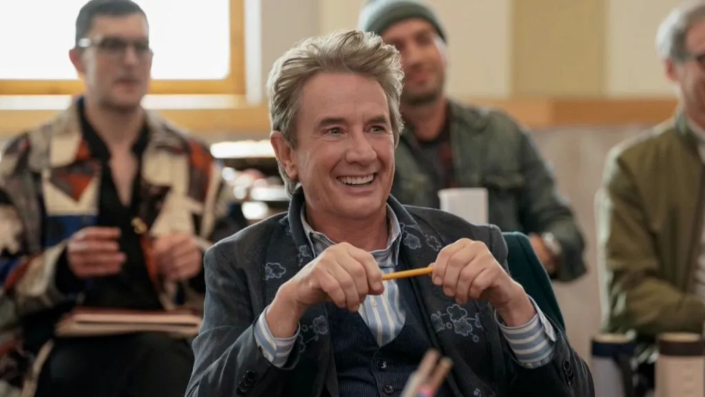 A promotional image of Martin Short as Oliver Putnam in Only Murders in the Building.