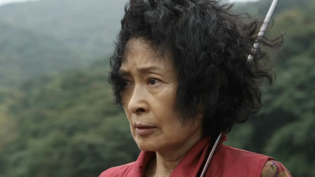 Women in nature staring off into the distance