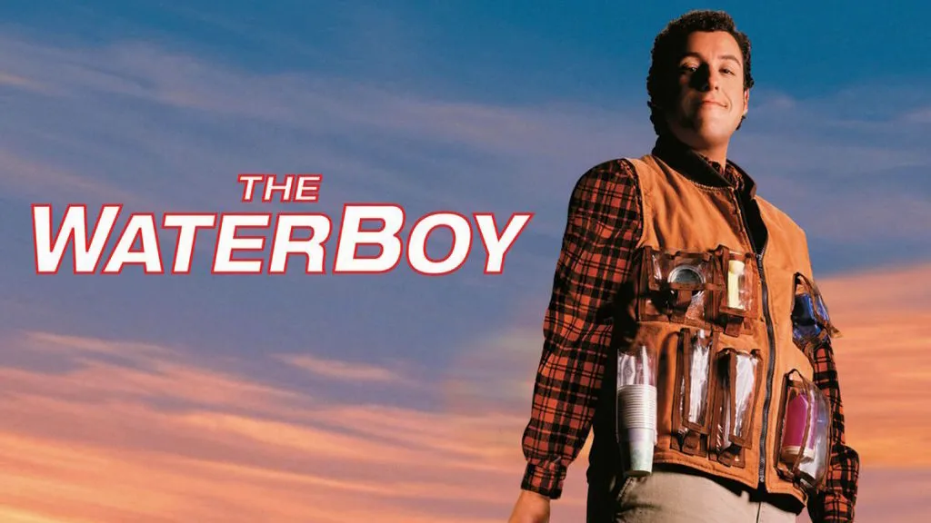 Title art for the Adam Sandler movie, The WaterBoy.