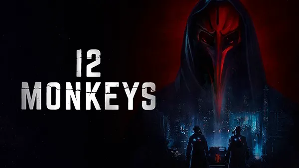 Title art for dystopian TV show 12 Monkeys