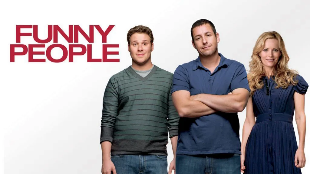 Title art for the Adam Sandler movie, Funny People.