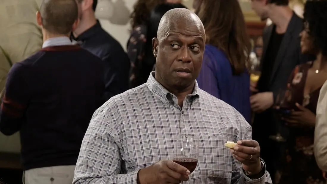 Captain Holt (Andre Braugher) in the NBC sitcom Brooklyn Nine-Nine.