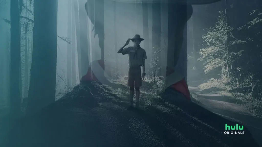 Title art for the Hulu Original documentary, Leave No Trace.