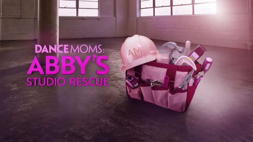 Title art for the Dance Moms spinoff series, Dance Moms: Abby’s Studio Rescue.