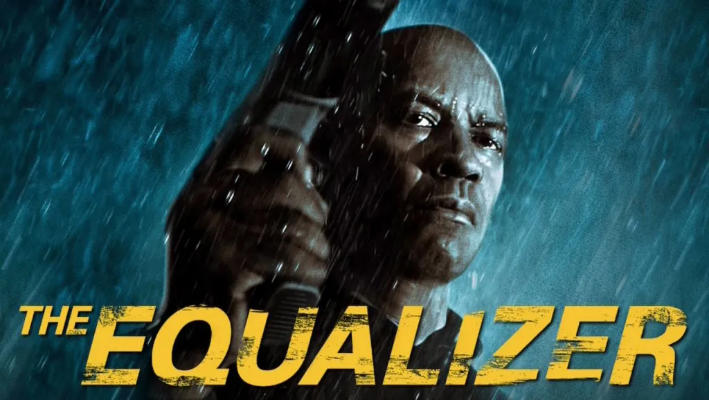 Title art for the action movie, The Equalizer.
