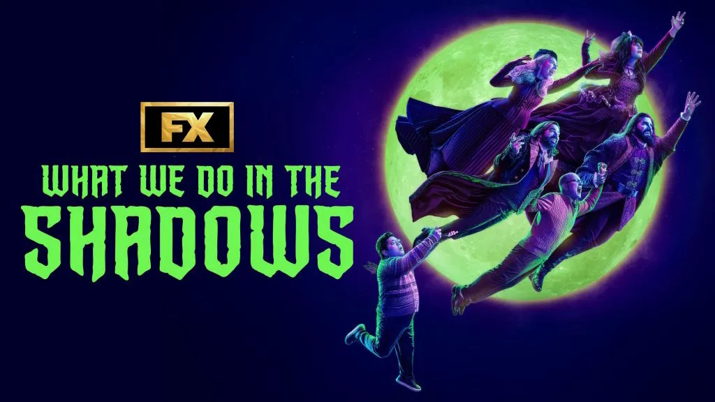 A still image from the vampire TV show, What We Do in the Shadows.