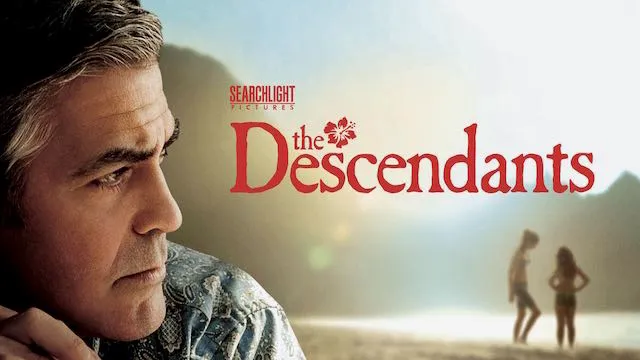 Title art for beach movie The Descendants