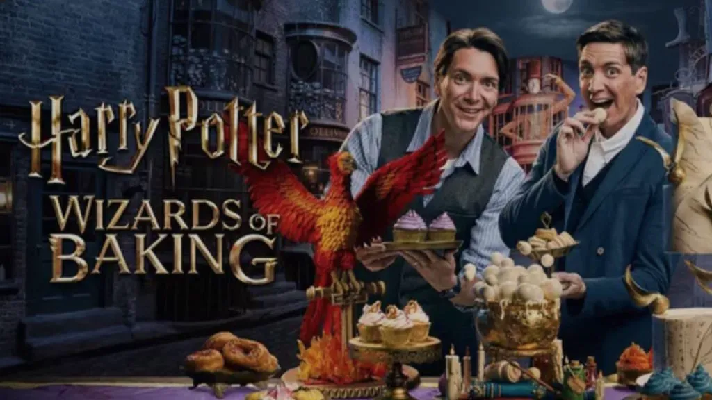 Title art for Harry Potter: Wizards of Baking.