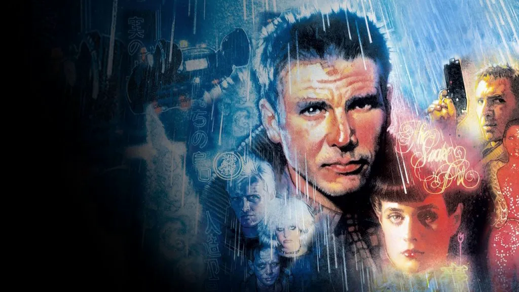 An image from the ’80s sci-fi movie, Blade Runner.