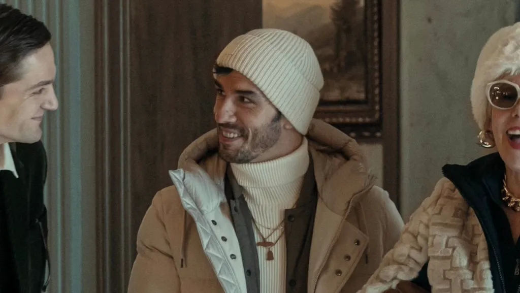 A still image of Aras Aydin as Matteo in the Hulu Original series, Nine Perfect Strangers.