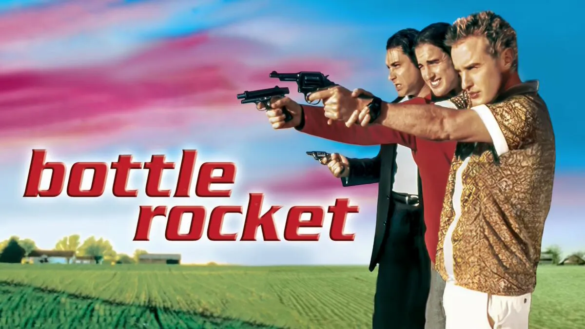 Title art for the Wes Anderson movie Bottle Rocket.