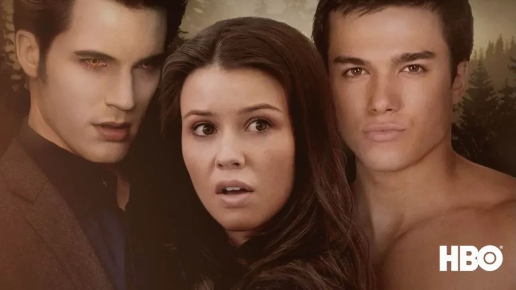 Title art for the Twilight parody movie, Vampires Suck.