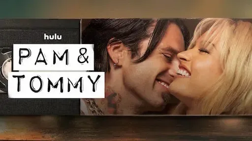 Title art for the Hulu Original series, Pam &amp; Tommy.
