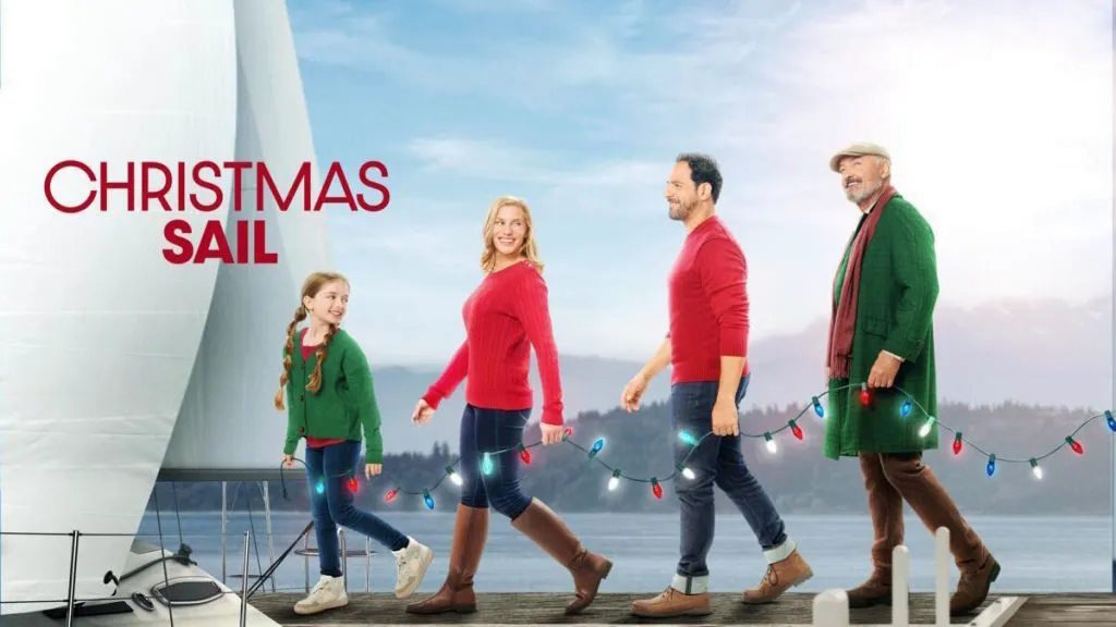 A still image for the Hallmark Christmas movie, Christmas Sail.