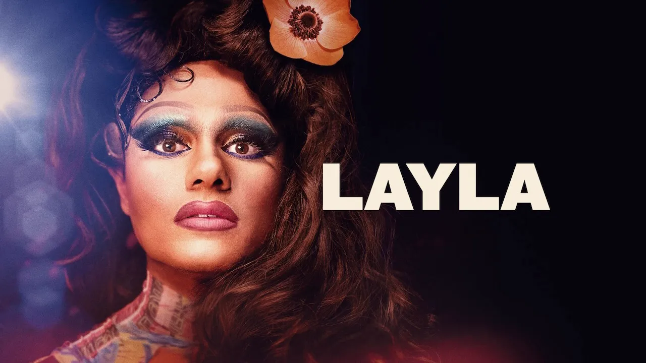 Title art for Layla, a British LGBTQIA+ drama streaming on Hulu.